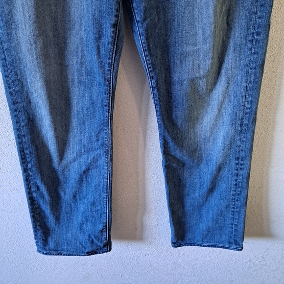 7 For All Mankind Straight Denim Jeans - Picture 3 of 6